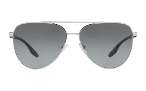 prada ps52ws|Prada Linea Rossa PS52WS 1BC08O Sunglasses Silver.